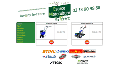 Desktop Screenshot of motoculture-sudmanche.com